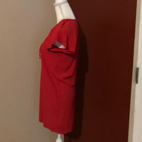 Madewell Lace Up Flutter Dress - Picture 3 of 6